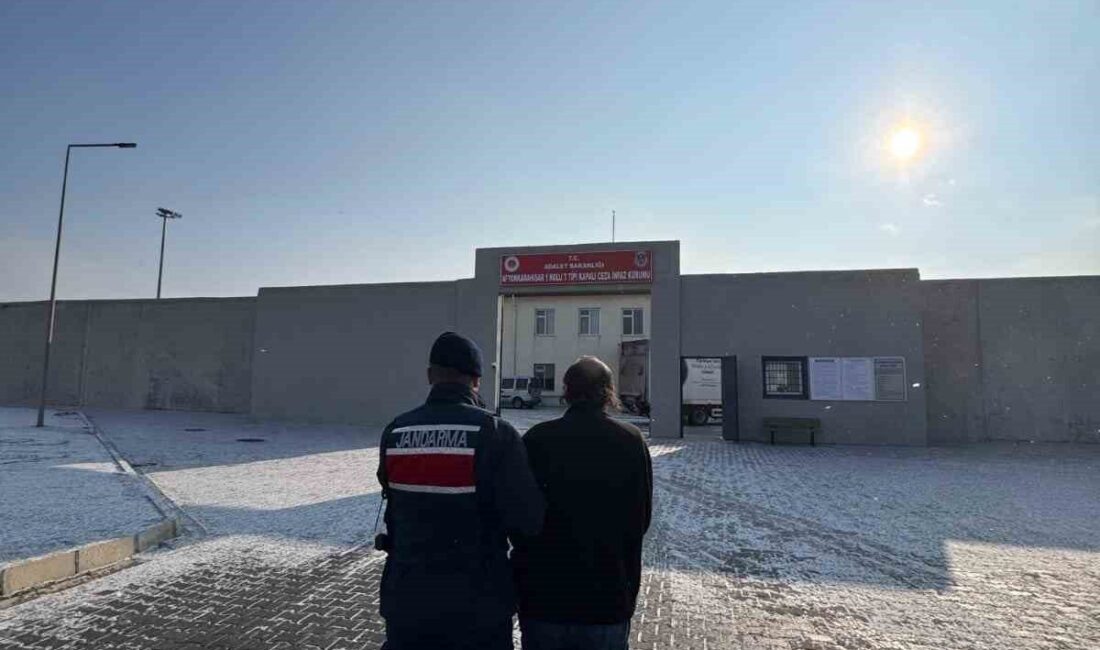 Afyonkarahisar İl Jandarma Komutanlığı ekipleri, kasten öldürme suçundan hakkında 6