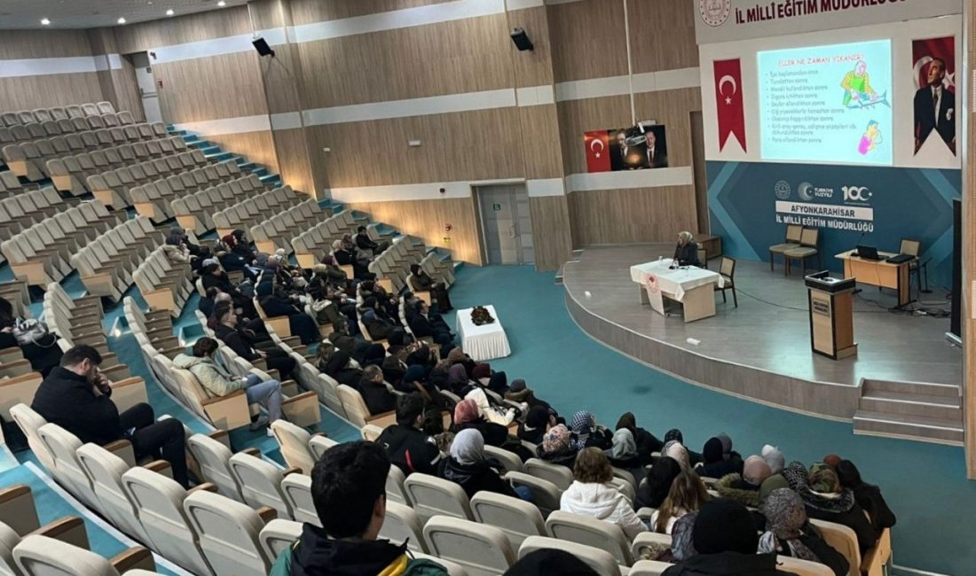 Afyonkarahisar genelindeki tüm okul kantinleri ve yemekhane çalışanlarına yönelik Hijyen