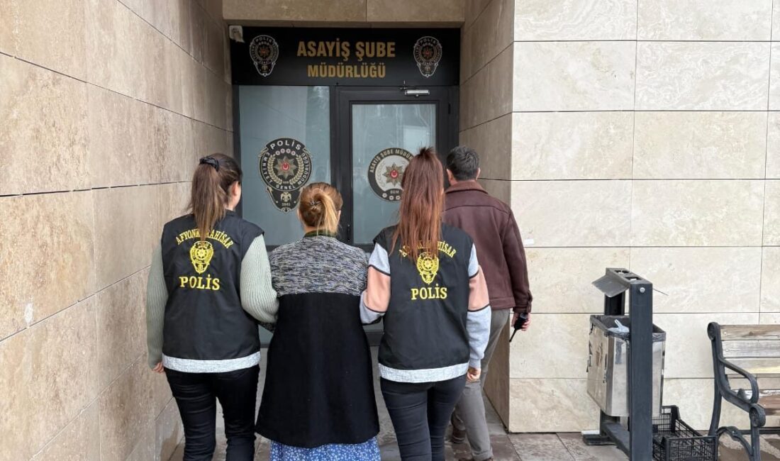 AFYONKARAHİSAR (AA) – Afyonkarahisar'da evlerden hırsızlık yapan 1 şüpheli tutuklandı.