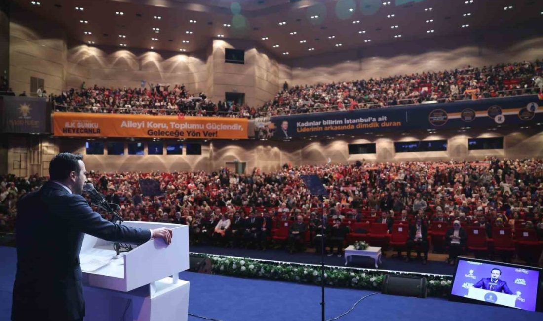 Haliç Kongre Merkezi’nde düzenlenen AK Parti İstanbul Kadın Kolları 8.