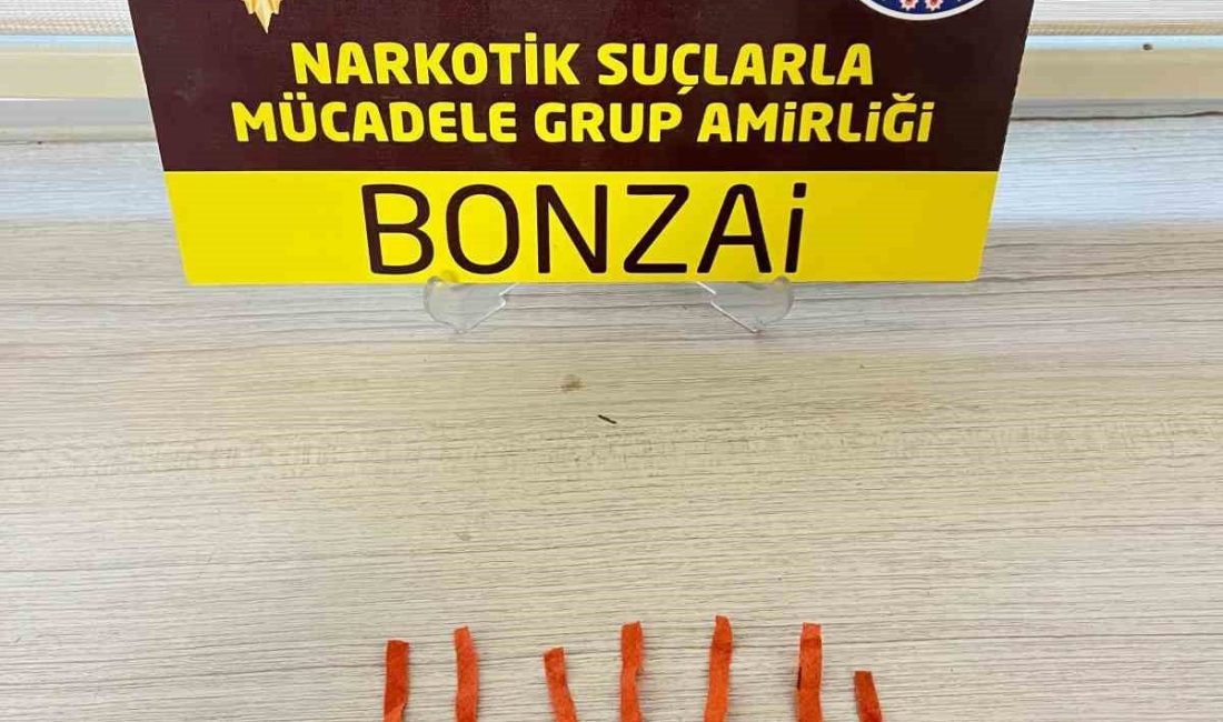 Konya’nın Akşehir ilçesinde polis tarafından D-300 Kara yolu üzerinde yapılan