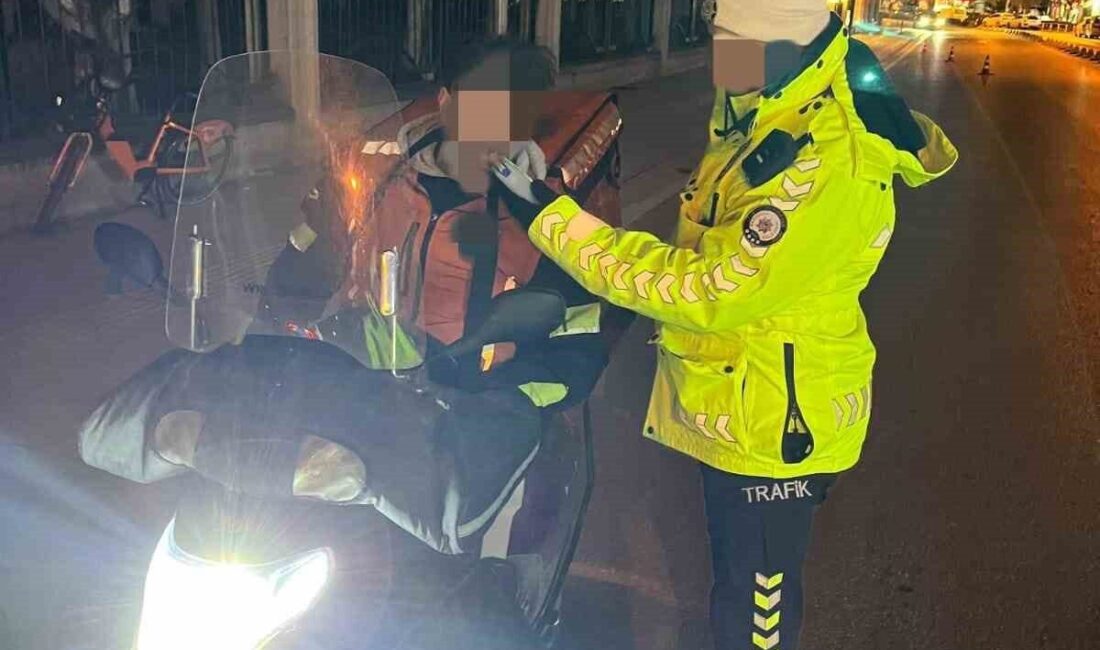 Eskişehir’de polis ekiplerince, alkol ve uyuşturucu madde etkisinde araç kullanan