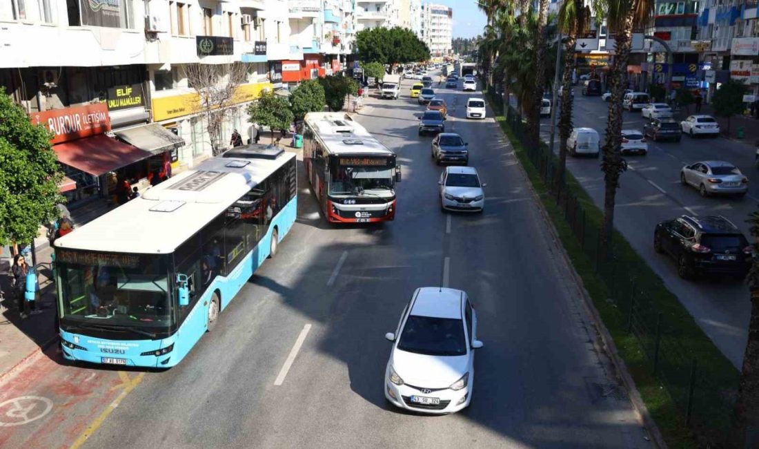 Antalya Büyükşehir Belediyesi’nin trafik yoğunluğunu azaltmak ve toplu taşımayı özendirmek