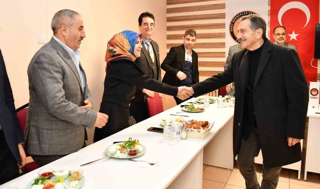Tepebaşı Belediye Başkanı Dt. Ahmet Ataç, Eskişehir Dost Dernekler Federasyonu