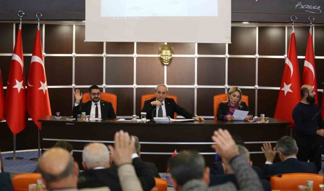 Kepez Belediyesi’nin Şubat ayı meclis toplantısında 6 Şubat depremine değinen