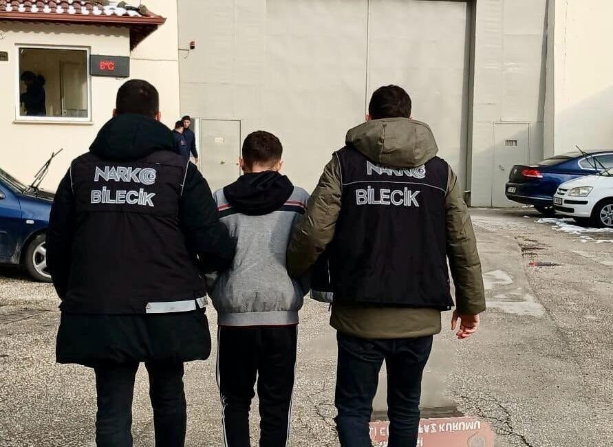 Bilecik İl Emniyet Müdürlüğü’ne bağlı Narkotik Suçlarla Mücadele Şube Müdürlüğü