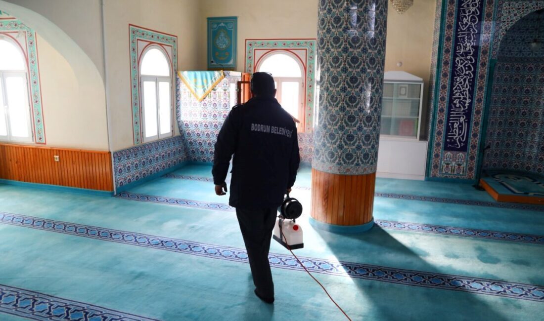 MUĞLA (AA) – Bodrum Belediyesi ekipleri, ramazan nedeniyle ilçe genelindeki