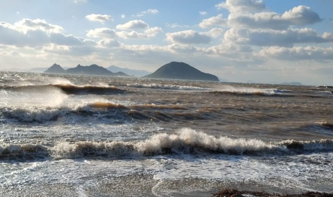 MUĞLA (AA) – Muğla'nın Bodrum ilçesinde fırtına yaşamı olumsuz etkiledi.