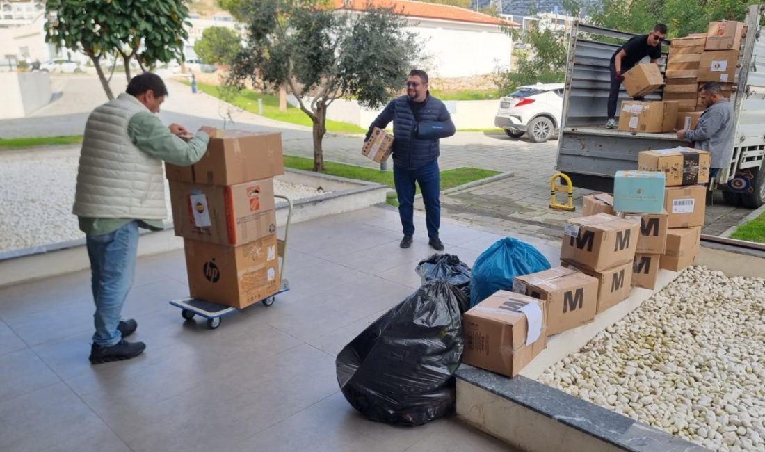 MUĞLA (AA) – Muğla'nın Bodrum ilçesinden, "asrın felaketi" olarak nitelendirilen
