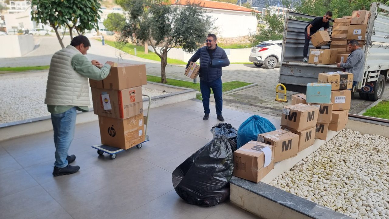 MUĞLA (AA) – Muğla'nın Bodrum ilçesinden, "asrın felaketi" olarak nitelendirilen