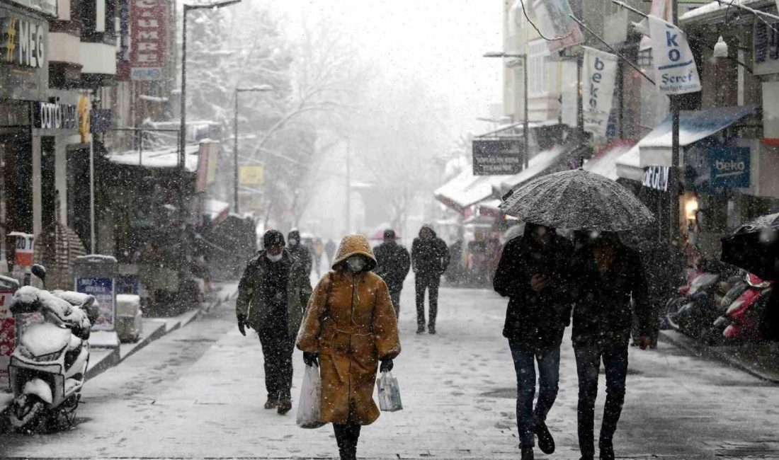 Bursa Valiliği, bu geceden itibaren hava sıcaklıklarının hissedilir derecede azalacağını