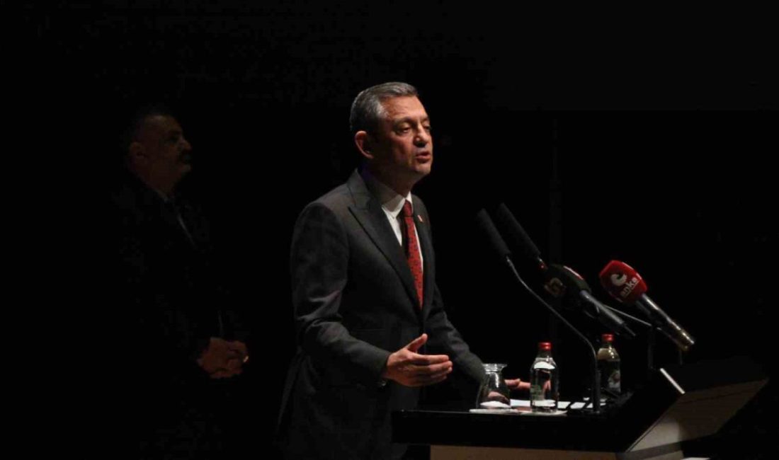 Cumhuriyet Halk Partisi (CHP) Genel Başkanı Özgür Özel, “Engelliler bakanlığı