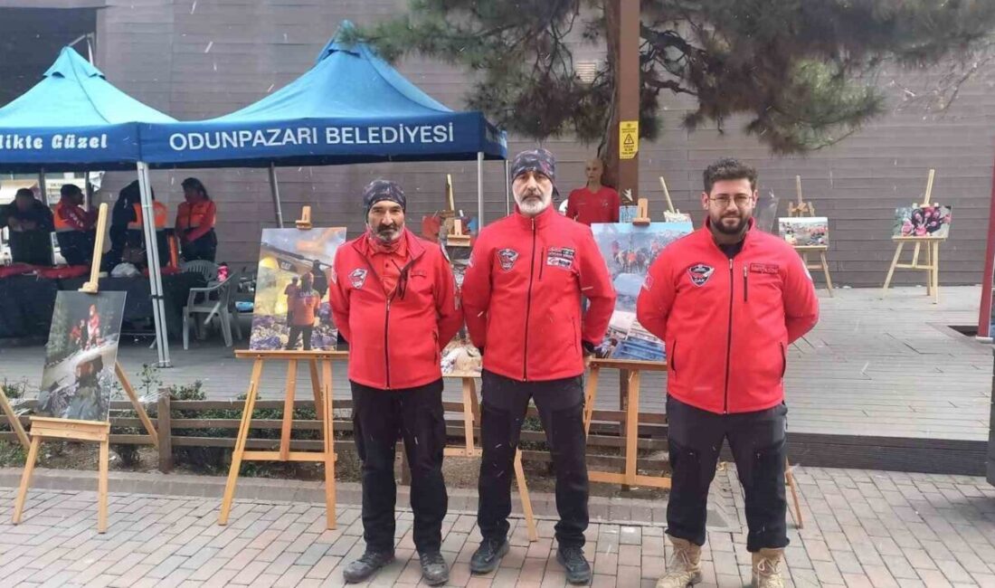 Eskişehir’de Odunpazarı Belediyesi Arama Kurtarma Ekibi (OBAK) ve Dorlion Arama
