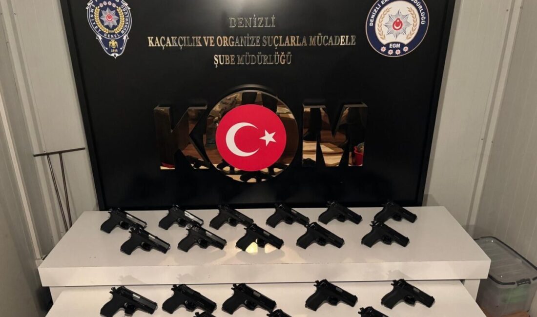 DENİZLİ (AA) – Denizli merkezli 4 ilde silahlı suç örgütüne