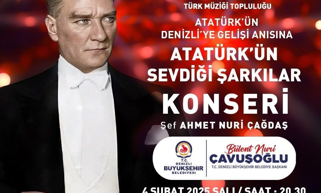 Denizli Büyükşehir Belediyesi, Gazi Mustafa Kemal Atatürk’ün 4 Şubat 1931’de