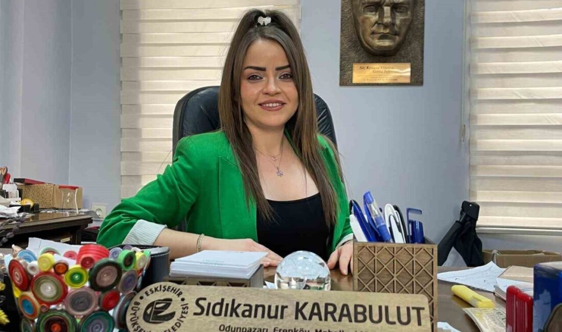 Erenköy Mahalle Muhtarı Sıdıkanur Karabulut, belediye ekiplerinin sürekli tadilat yapmasına