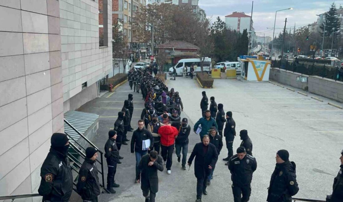 Eskişehir merkezli 9 ilde yapılan yasa dışı bahis operasyonunda yakalanan