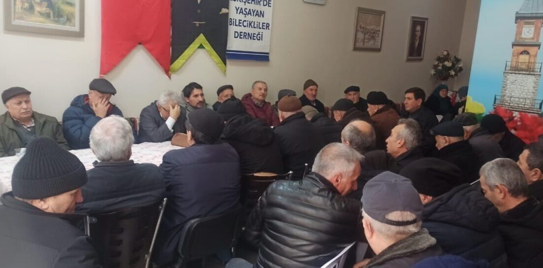 Eskişehir’de yaşayan Bilecikliler, tüm şehitler ve ahirete intikal etmiş Bilecikliler