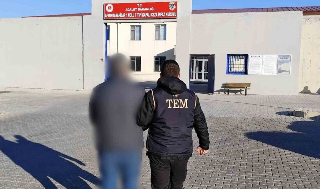 Afyonkarahisar’da Fetullahçı terör Örgütü’ne (FETÖ) üye olma suçundan hakkında hapis