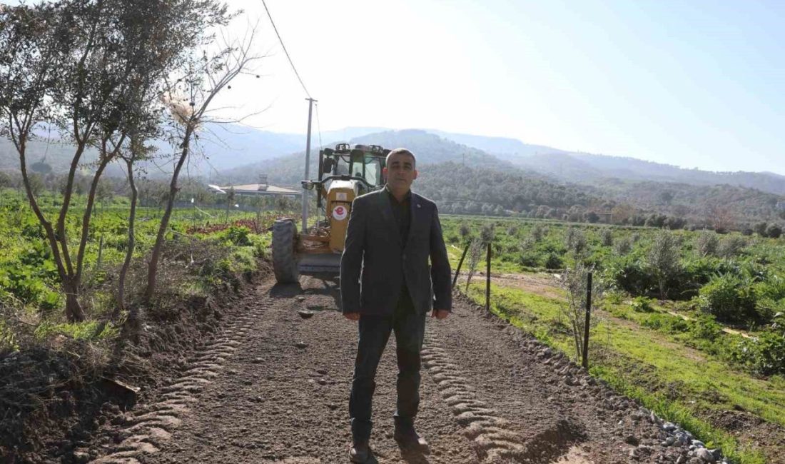 Efeler Belediyesi Fen İşleri Müdürlüğü ekipleri, Gölhisar Mahallesi’nde vatandaşların tarım
