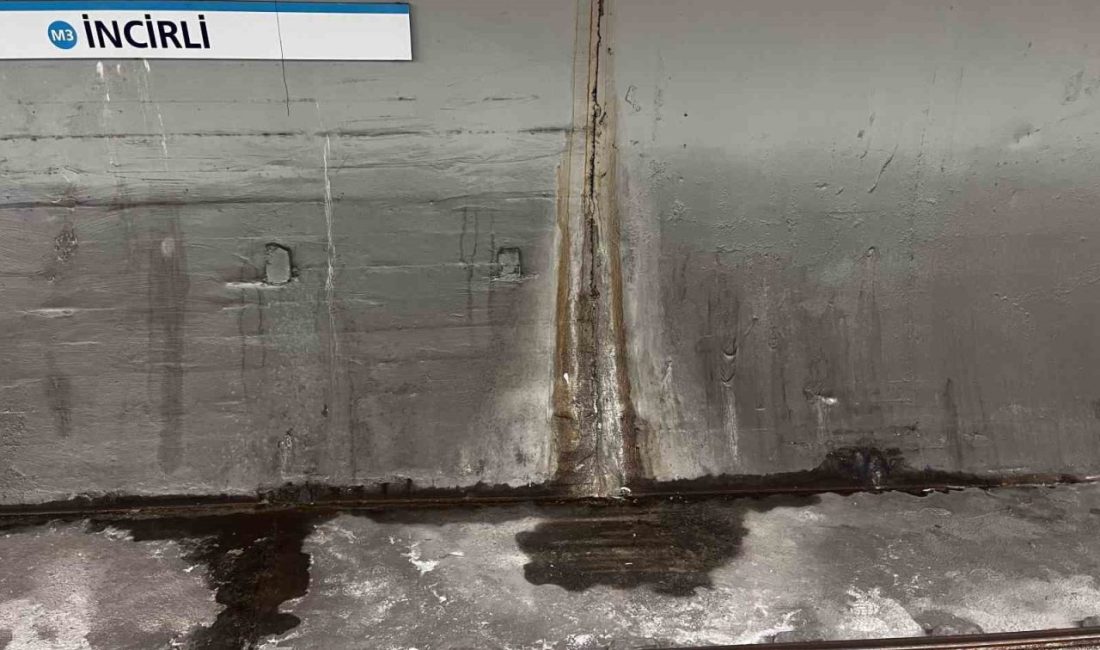 İstanbul’un Bakırköy ilçesinde bulunan İncirli metro istasyonunda İSKİ şebekesi patladı.