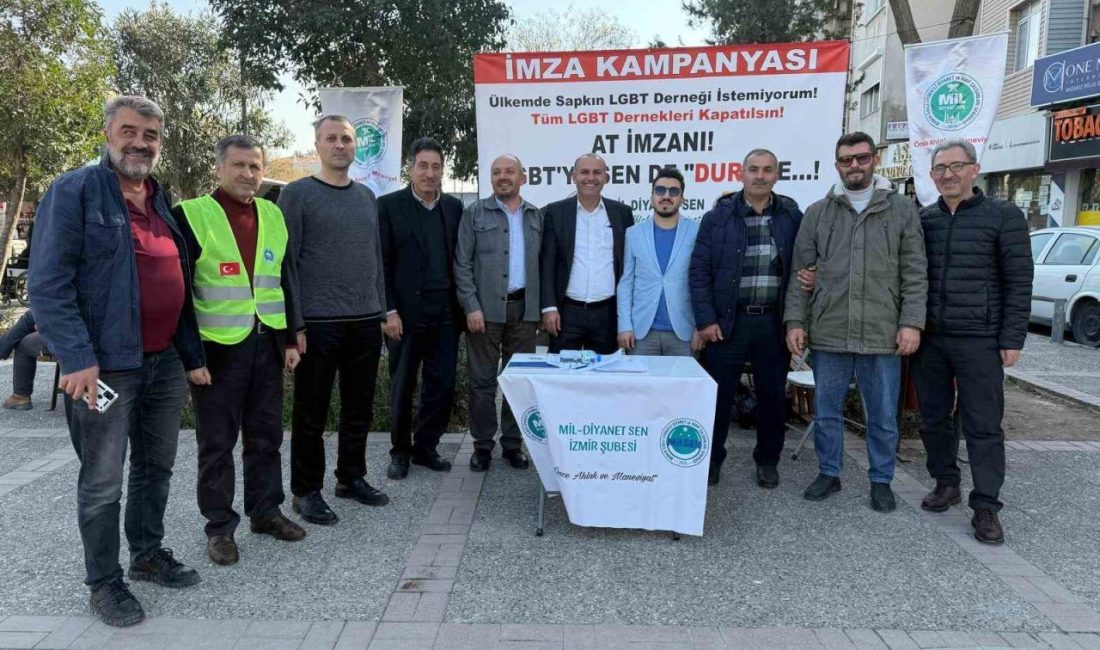 İzmir’de toplanan Manevi İlkeli Liyakatli Diyanet ve Vakıf Çalışmaları Sendikası