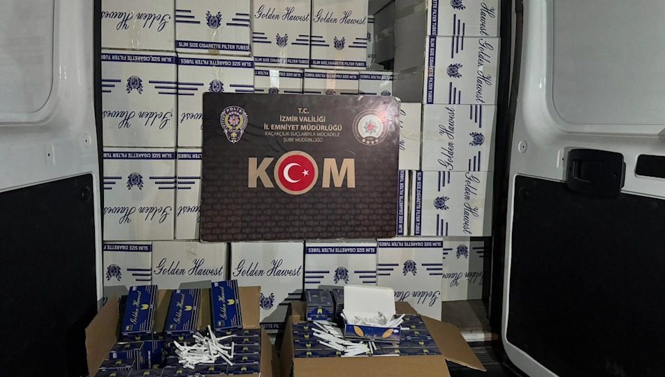 İZMİR (AA) – İzmir'in Kemalpaşa ilçesinde düzenlenen operasyonda 7 milyon