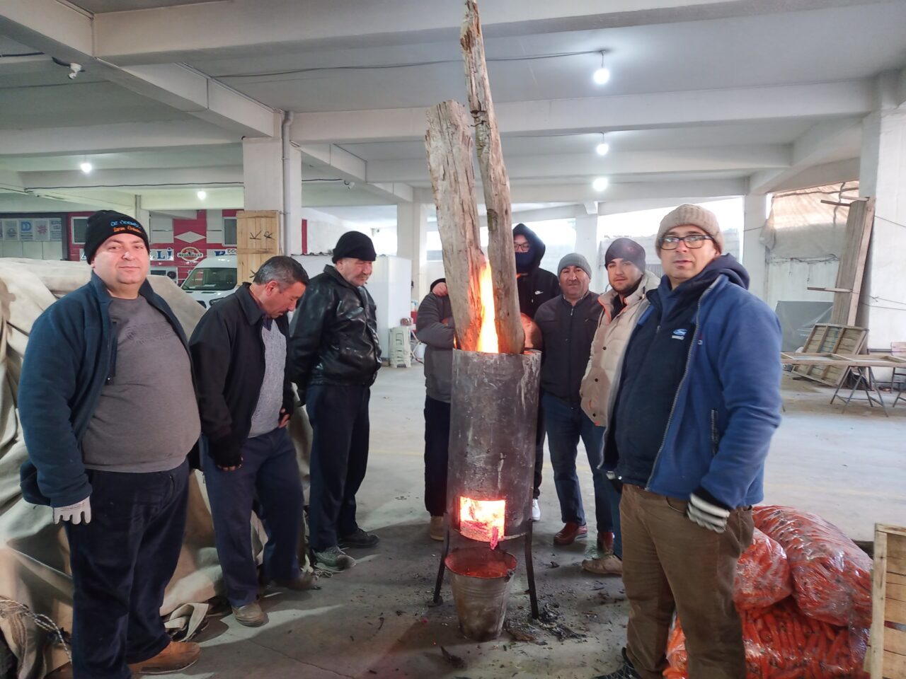 DENİZLİ (AA) – Denizli'nin Kale ilçesinde etkili olan soğuk hava,