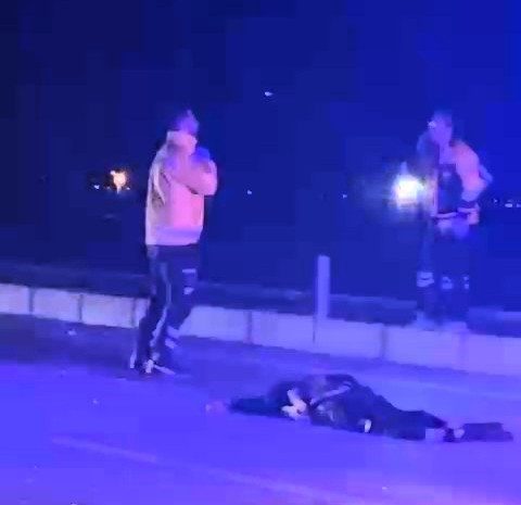 Denizli’nin Acıpayam ilçesinde karşıdan karşıya geçmeye çalışırken çarpılan yaşlı adam,