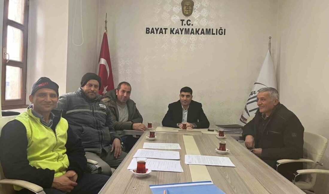 Afyonkarahisar Bayat Kaymakam Vekili Osman Emre Öztürk, ilçe Özel İdaresi
