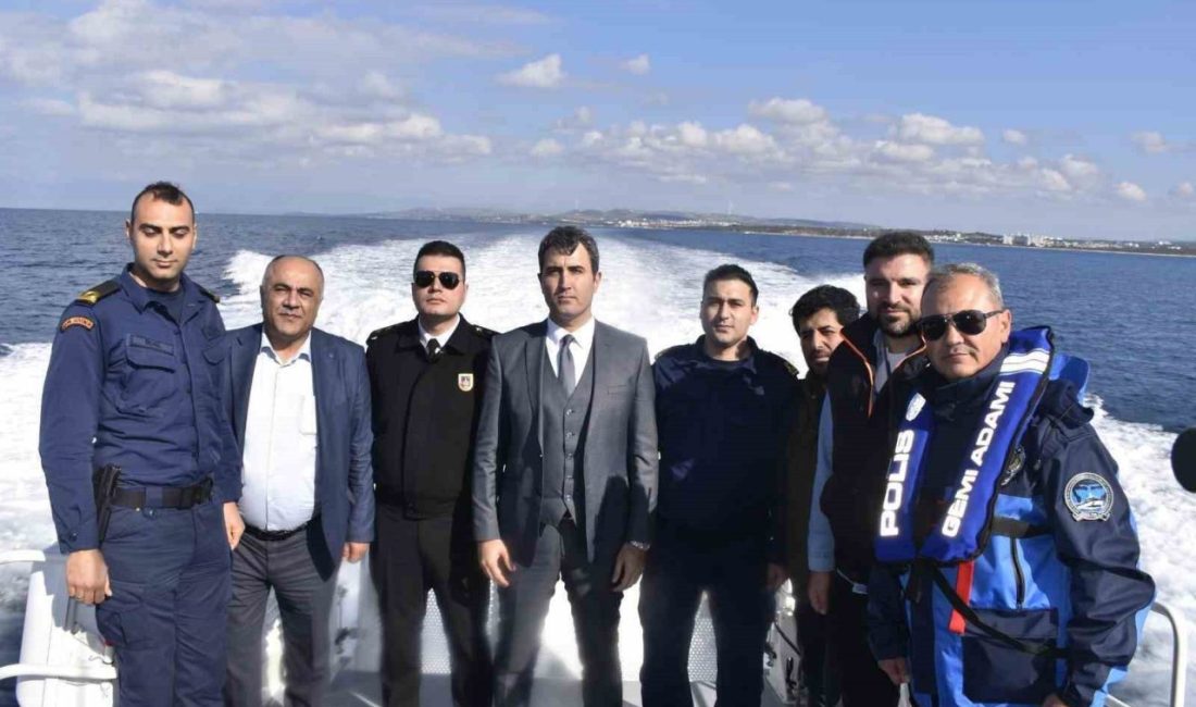 Didim İlçe Kaymakamı Can Kazım Kuruca denetim seyri gerçekleştirerek düzensiz