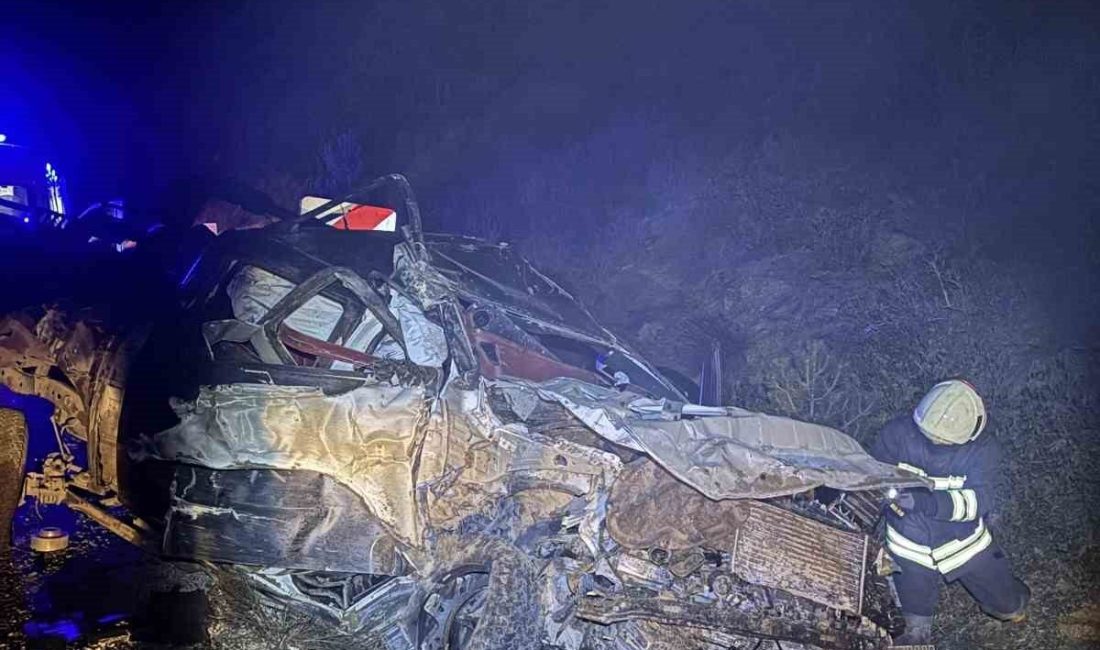 Konya’nın Akşehir ilçesinde kontrolden çıkan kamyonetin takla atması sonucu sürücü