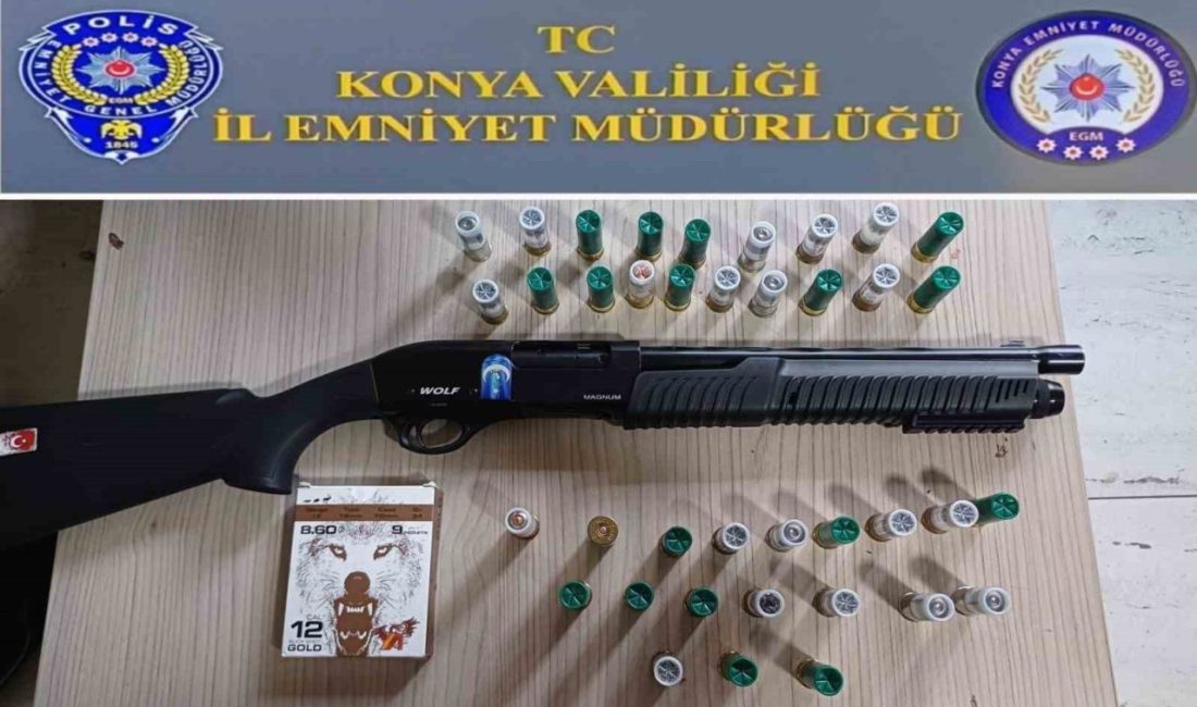 Konya Emniyet Müdürlüğüne bağlı polis ekiplerinin gerçekleştirdiği uygulama ve operasyonlarla