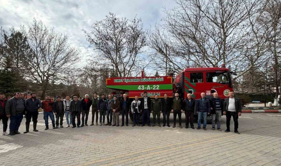 Kütahya Orman Bölge Müdürlüğünce yılbaşından bu yana 332 köyde 4