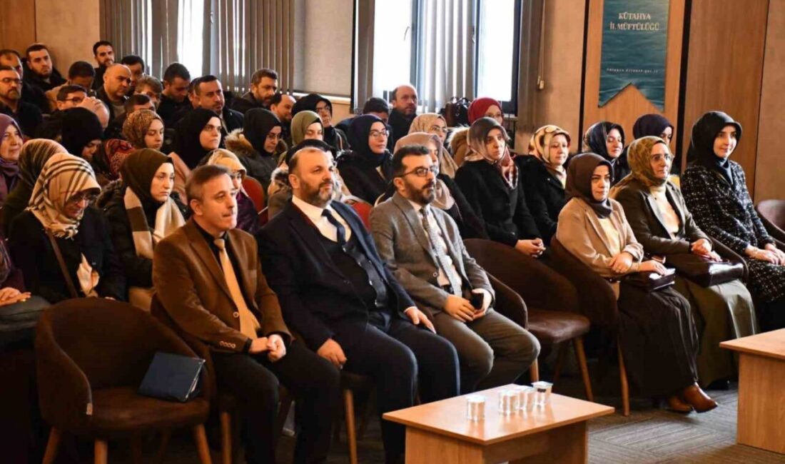 Diyanet İşleri Başkanlığı tarafından yürütülen “Merkez-Taşra Buluşmaları Projesi” kapsamında Kütahya’da