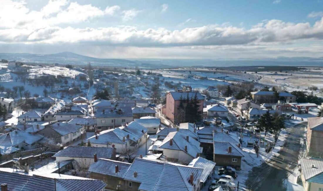 Eskişehir’in Mihalıççık ilçesinde kar nedeniyle ulaşımda yaşanabilecek risk ve olumsuzluklara