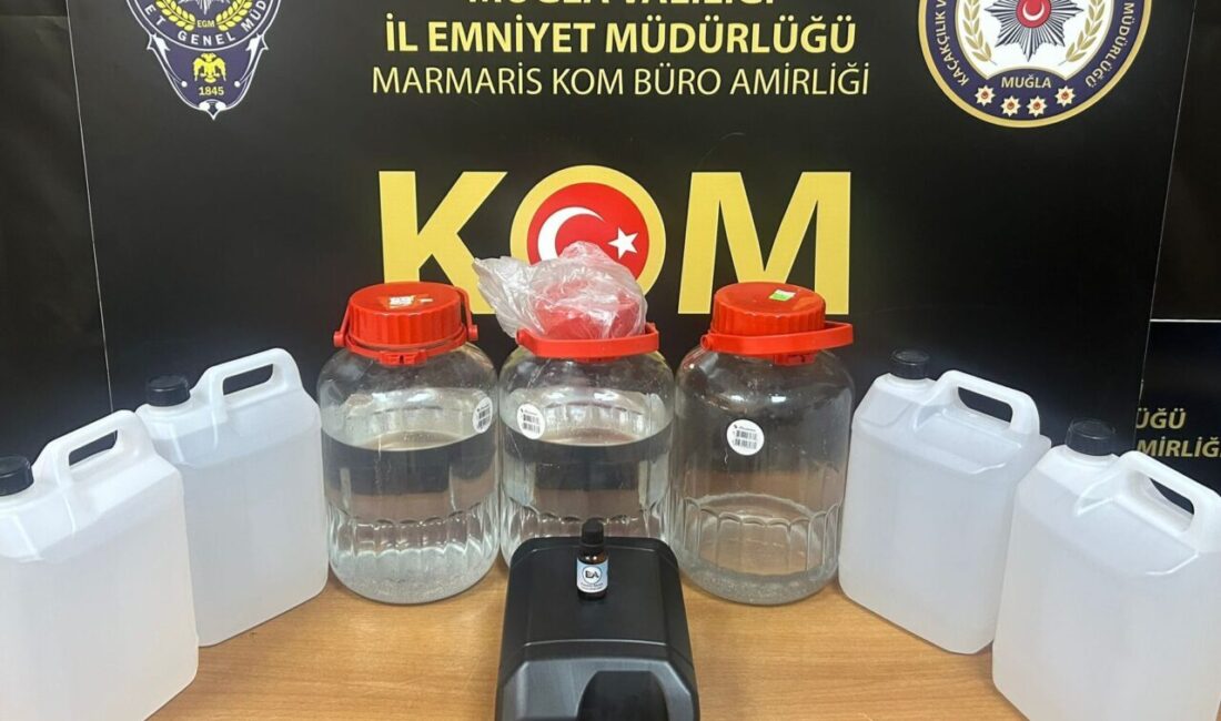 MUĞLA (AA) – Muğla'nın Marmaris ve Bodrum ilçelerinde 164 litre