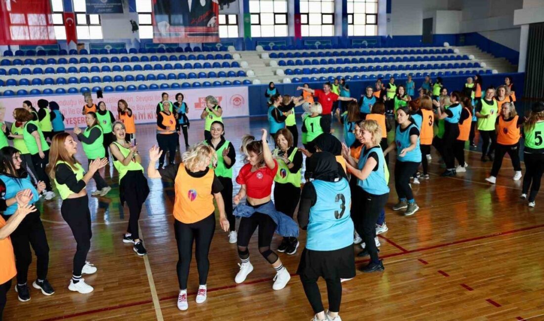 Odunpazarı Belediyesi Spor İşleri Müdürlüğü tarafından Sevgililer Günü kapsamında düzenlenen