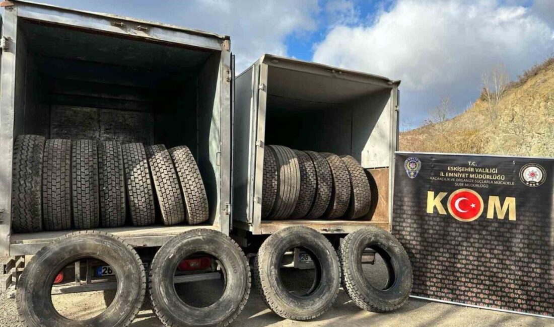 Eskişehir’de polis ekiplerinin çalışmaları sonucunda, piyasa değeri 1 milyon TL