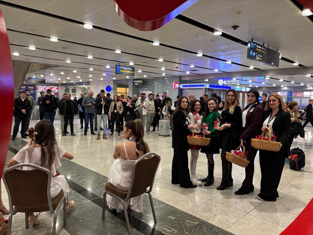 İSTANBUL (AA) – İstanbul Sabiha Gökçen Havalimanı (İSG), 14 Şubat