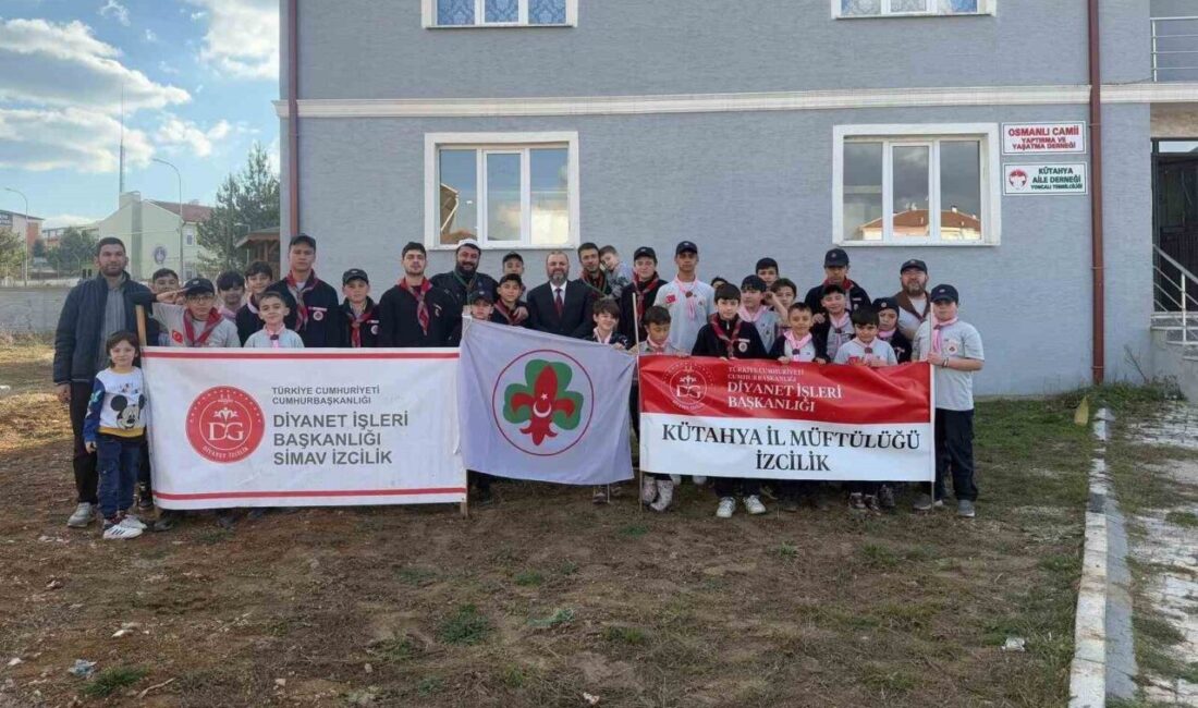 Simav ilçesinde Oduncuoğlu Cami İmam Hatibi ve Diyanet İzci Lideri