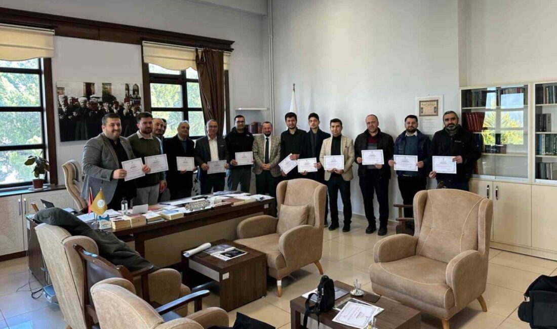 Simav İlçe Müftülüğünce 3 ay önce açılan ’Talim ve Tashih-i