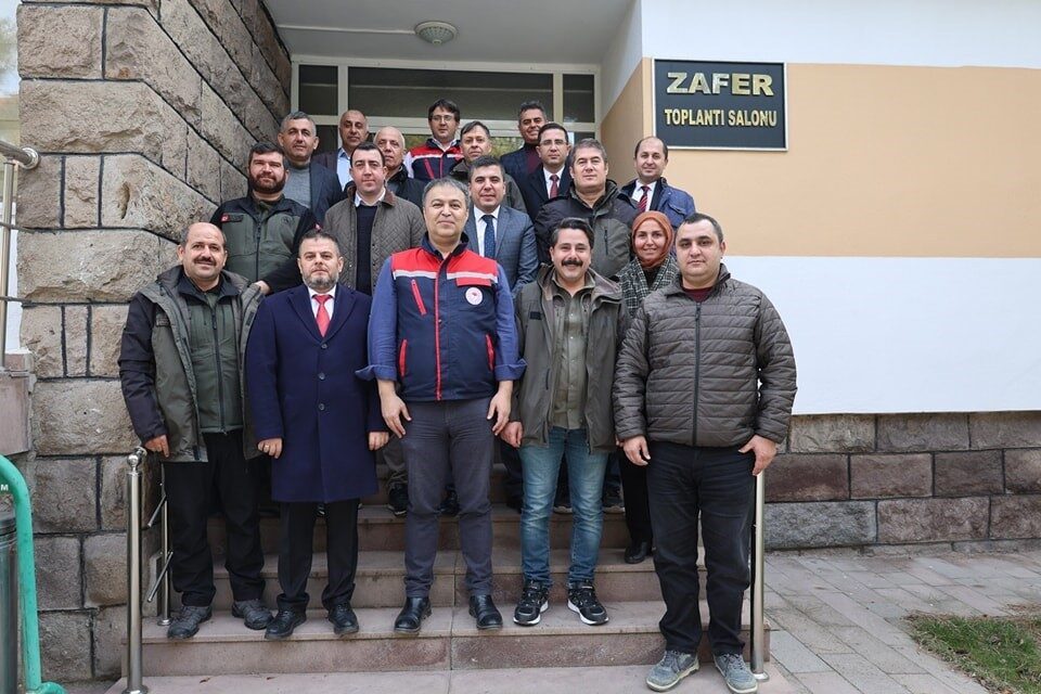 Afyonkarahisar’da, Tarım ve Orman Bakanlığı’na bağlı kurumların temsilcilerinin katılımıyla koordinasyon