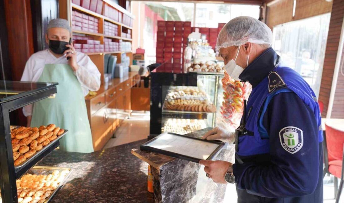 Tepebaşı Belediyesi Zabıta Müdürlüğü ekipleri, Ramazan ayı öncesi vatandaşların sağlıklı