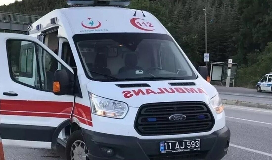 Bilecik’te seyir halinde kontrolden çıkarak devrilen motosiklet sürücüsü yaralandı. Alınan
