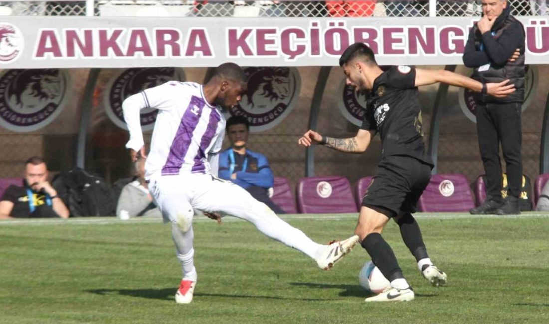 Trendyol 1. Lig’in 22. haftasında Ankara Keçiörengücü, sahasında karşılaştığı Yeni