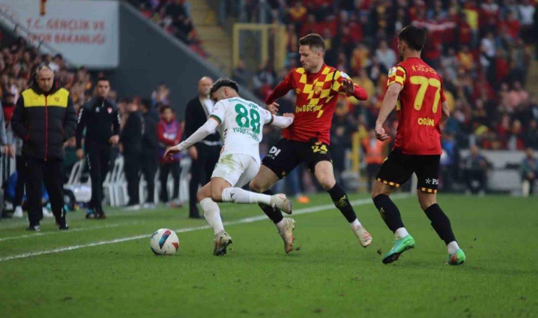Trendyol Süper Lig’in 22. haftasında Göztepe, sahasında karşılaştığı Alanyaspor’a 1-0