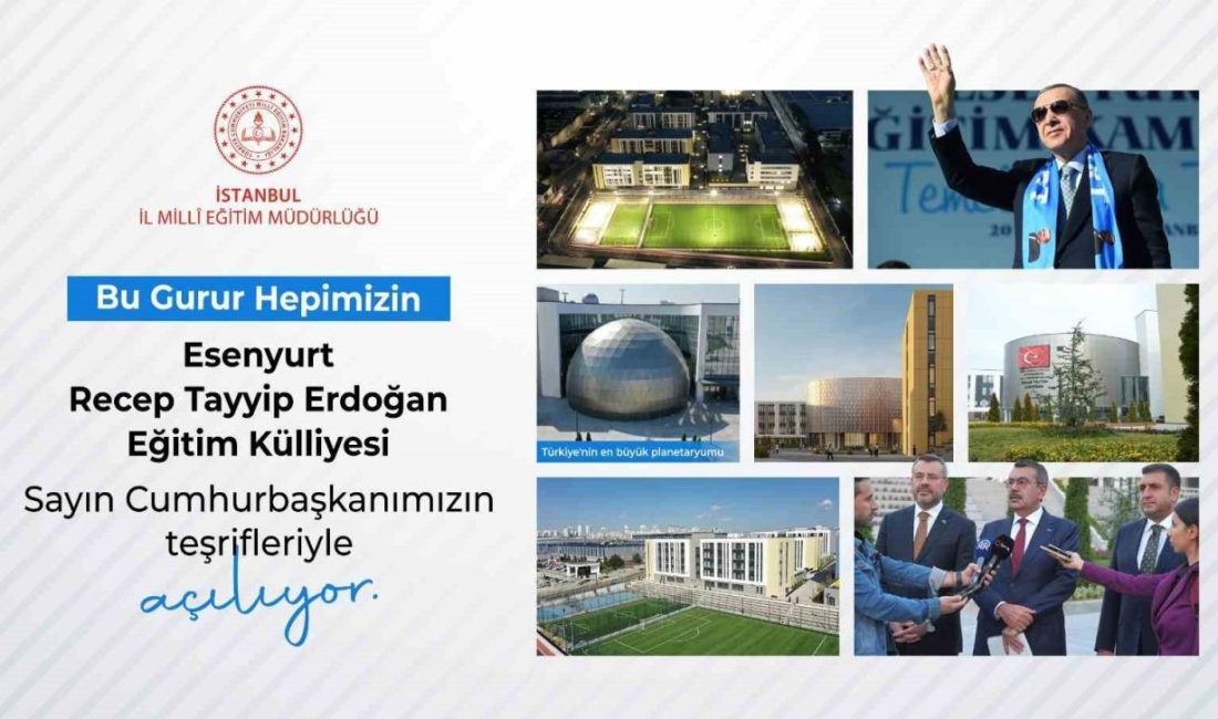 Türkiye’nin en büyük lise eğitim yerleşkesi olma özelliğini taşıyan Esenyurt
