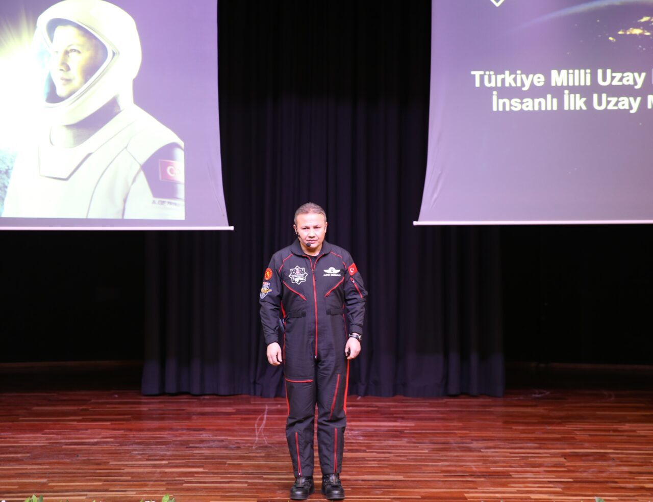 DENİZLİ (AA) – Türkiye'nin ilk astronotu Alper Gezeravcı, Denizli'de düzenlenen