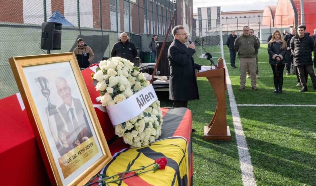 Eskişehir Valisi Hüseyin Aksoy, Eskişehirspor’un eski futbolcusu Fethi Heper için
